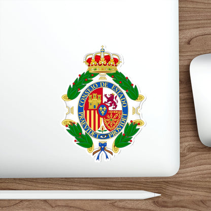 Coat of Arms of the Spanish Council of State STICKER Vinyl Die-Cut Decal-The Sticker Space