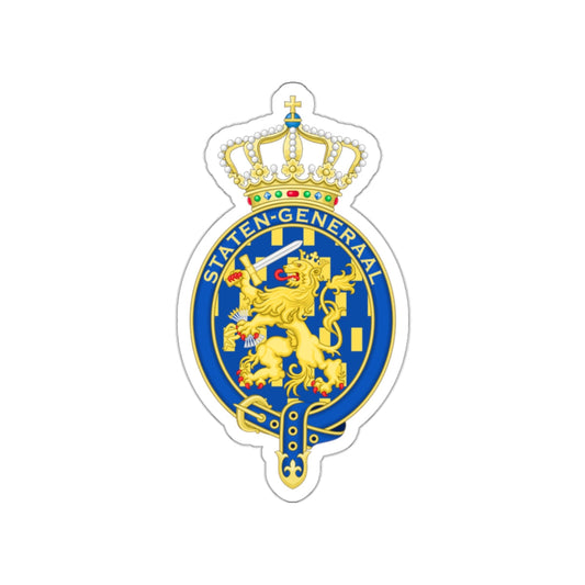 Coat of arms of the Staten Generaal STICKER Vinyl Die-Cut Decal-White-The Sticker Space