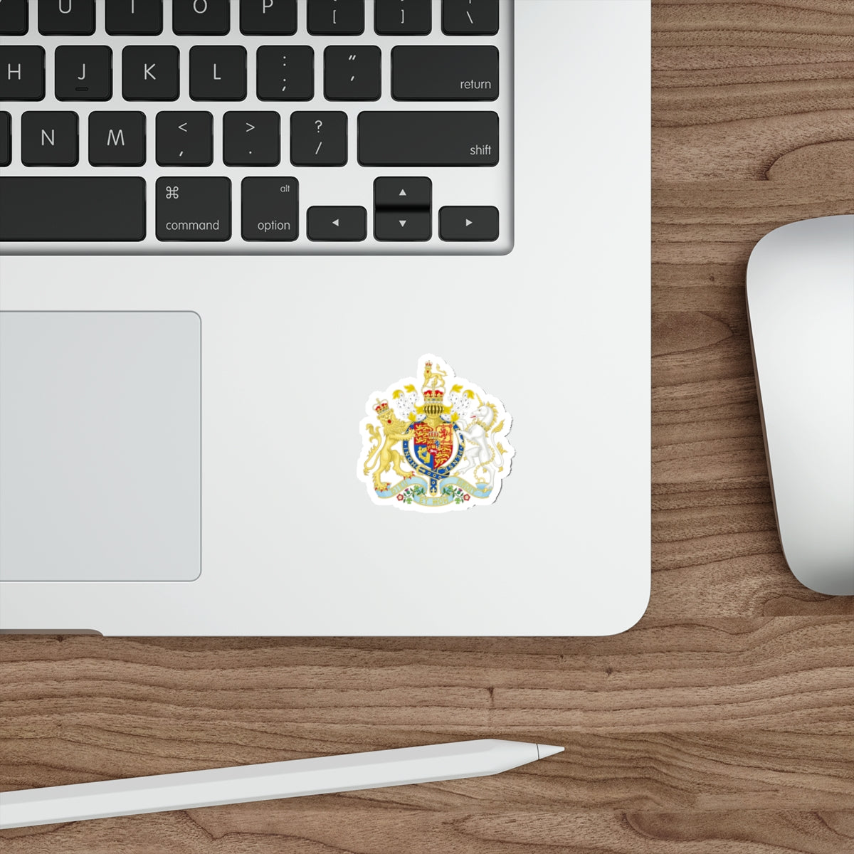 Coat of Arms of the United Kingdom (1816-1837) STICKER Vinyl Die-Cut Decal-The Sticker Space