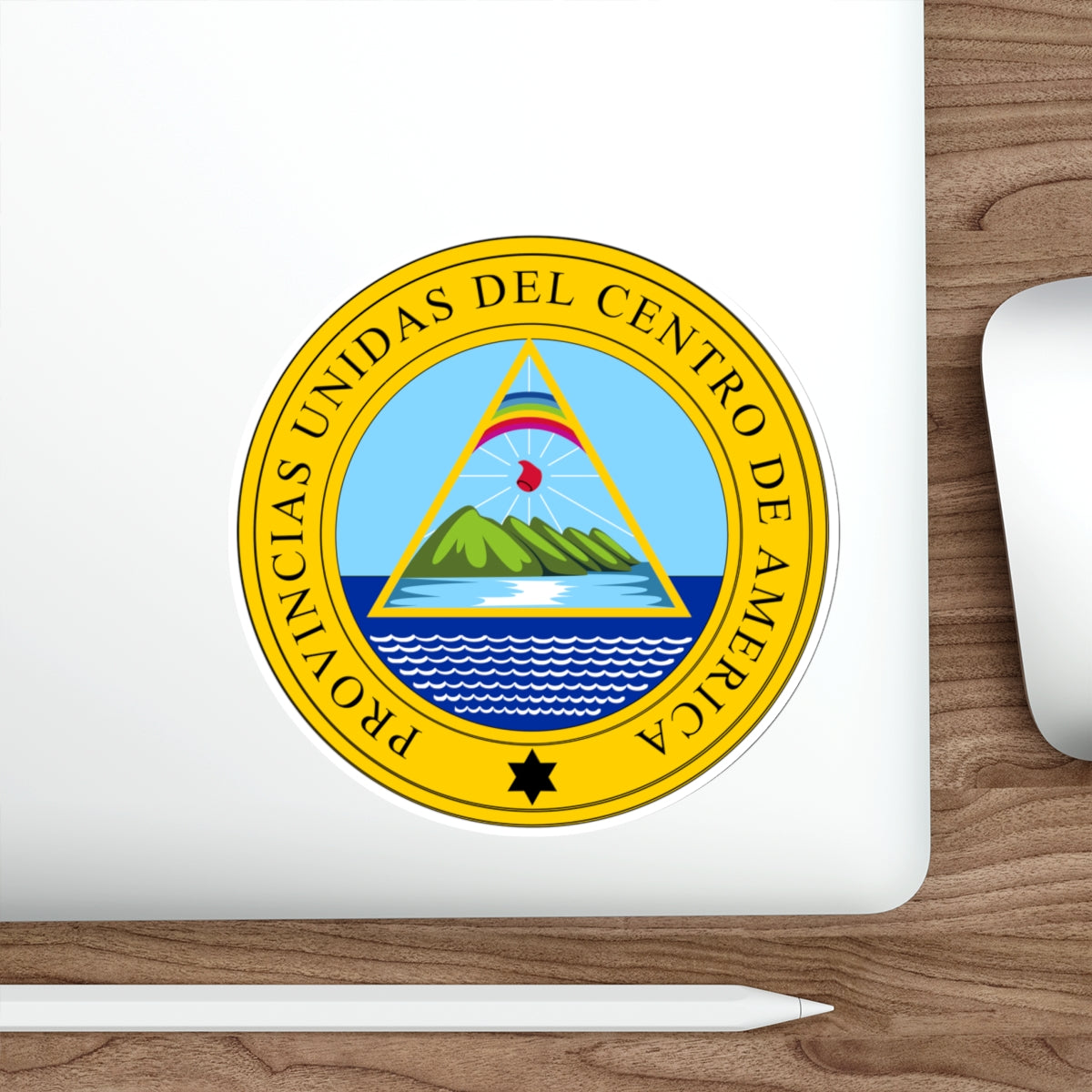 Coat of arms of the United Provinces of Central America STICKER Vinyl Die-Cut Decal-The Sticker Space