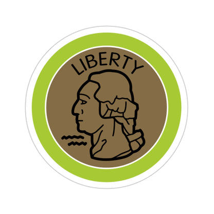 Coin Collecting (Boy Scouts Merit Badge) STICKER Vinyl Die-Cut Decal-2 Inch-The Sticker Space