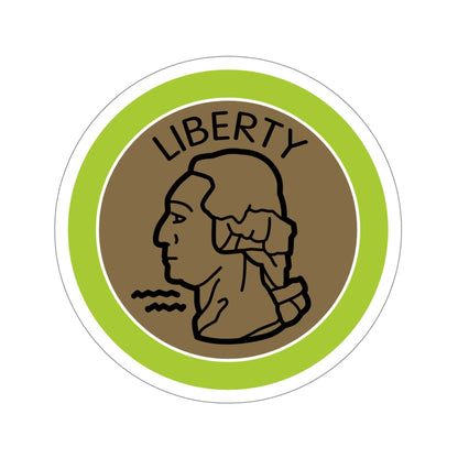 Coin Collecting (Boy Scouts Merit Badge) STICKER Vinyl Die-Cut Decal-5 Inch-The Sticker Space
