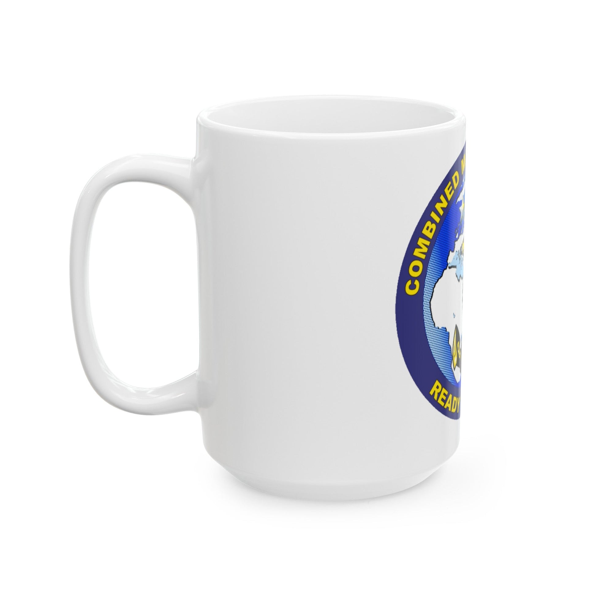 Combined Maritime Forces (U.S. Navy) White Coffee Mug-The Sticker Space