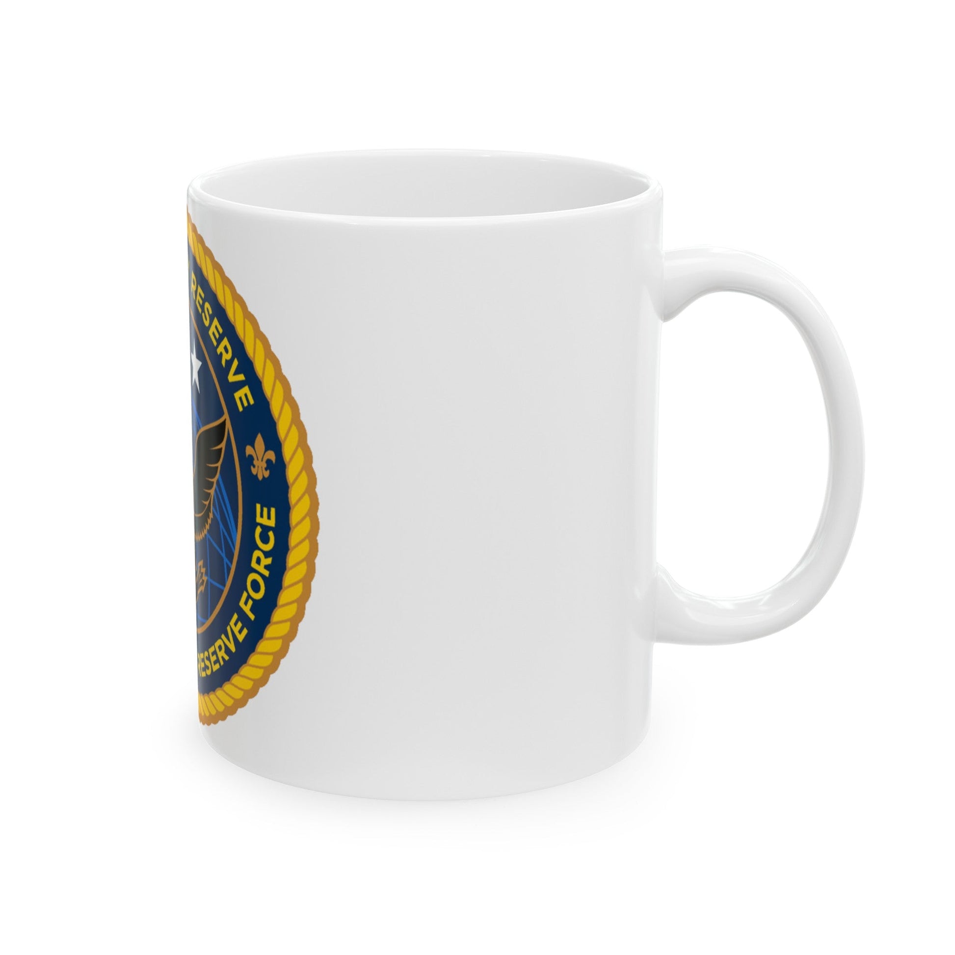 Commander Navy Reserve Force (U.S. Navy) White Coffee Mug-The Sticker Space