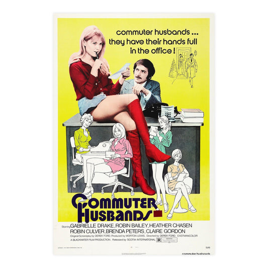 COMMUTER HUSBANDS 1973 - Paper Movie Poster-24″ x 36″ (Vertical)-The Sticker Space