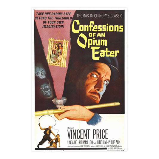 CONFESSIONS OF AN OPIUM EATER 1962 - Paper Movie Poster-24″ x 36″ (Vertical)-The Sticker Space