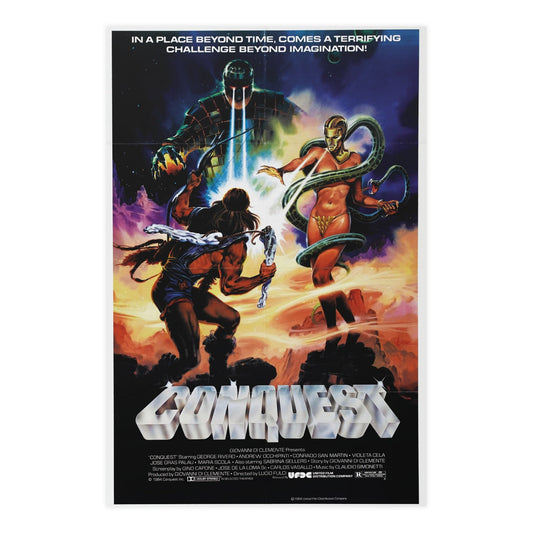 CONQUEST 1983 - Paper Movie Poster-24″ x 36″ (Vertical)-The Sticker Space