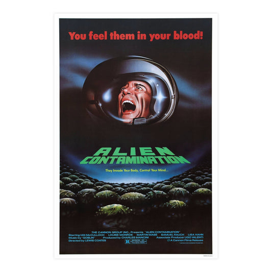 CONTAMINATION 1980 - Paper Movie Poster-24″ x 36″ (Vertical)-The Sticker Space