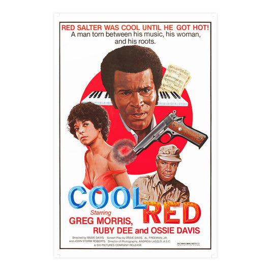 COOL RED 1976 - Paper Movie Poster-24″ x 36″ (Vertical)-The Sticker Space