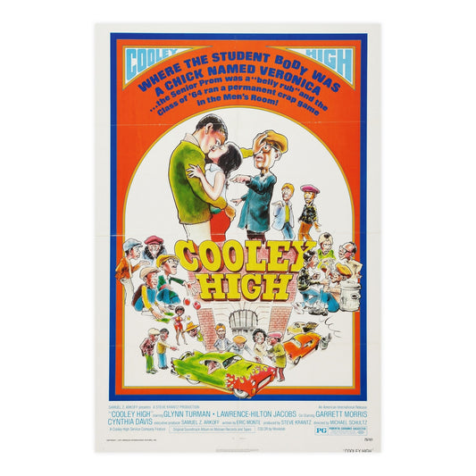 COOLEY HIGH (2) 1975 - Paper Movie Poster-24″ x 36″ (Vertical)-The Sticker Space