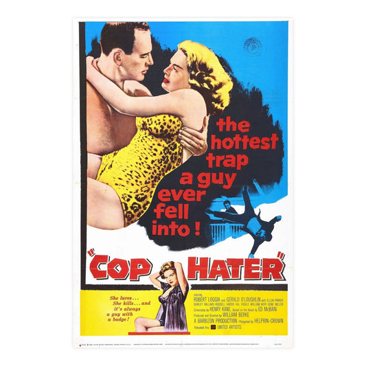 COP HATER 1958 - Paper Movie Poster-24″ x 36″ (Vertical)-The Sticker Space