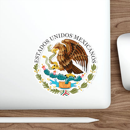 Copy of Copy of Seal of the Government of Mexico STICKER Vinyl Die-Cut Decal-The Sticker Space