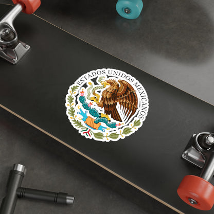 Copy of Copy of Seal of the Government of Mexico STICKER Vinyl Die-Cut Decal-The Sticker Space