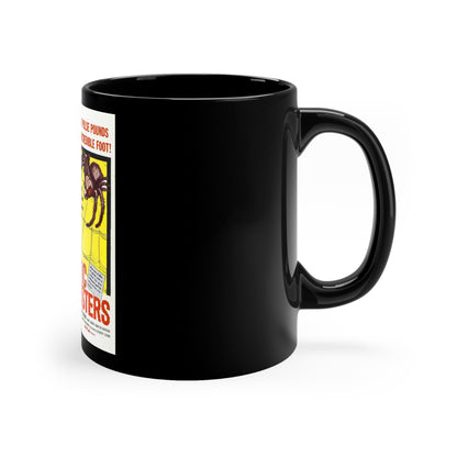 COSMIC MONSTERS 1958 Movie Poster - Black Coffee Cup 11oz-11oz-The Sticker Space