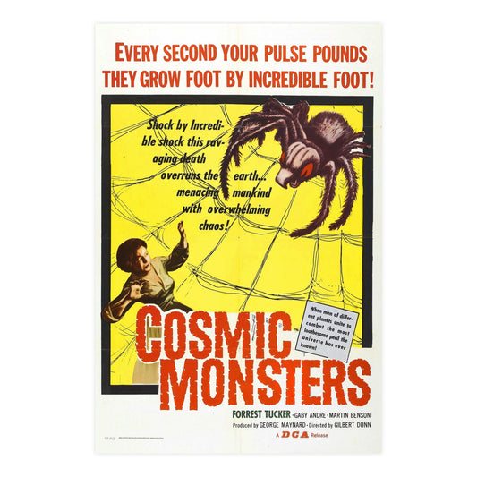 COSMIC MONSTERS 1958 - Paper Movie Poster-24″ x 36″ (Vertical)-The Sticker Space