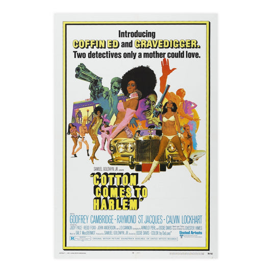 COTTON COMES TO HARLEM 1970 - Paper Movie Poster-24″ x 36″ (Vertical)-The Sticker Space
