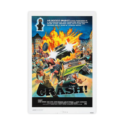 CRASH 1977 - Paper Movie Poster-20″ x 30″ (Vertical)-The Sticker Space
