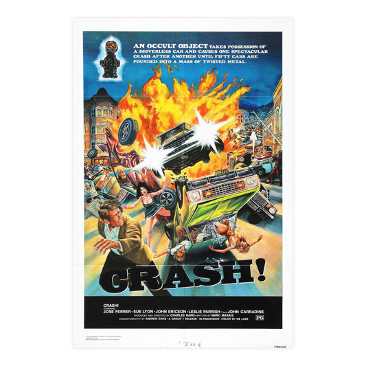 CRASH 1977 - Paper Movie Poster-24″ x 36″ (Vertical)-The Sticker Space