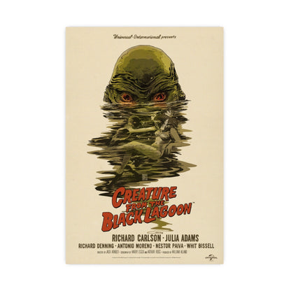 CREATURE FROM THE BLACK LAGOON (10) 1954 - Paper Movie Poster-20″ x 30″ (Vertical)-The Sticker Space