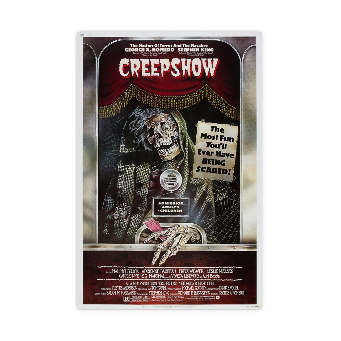 CREEPSHOW 1982 - Paper Movie Poster-16″ x 24″ (Vertical)-The Sticker Space