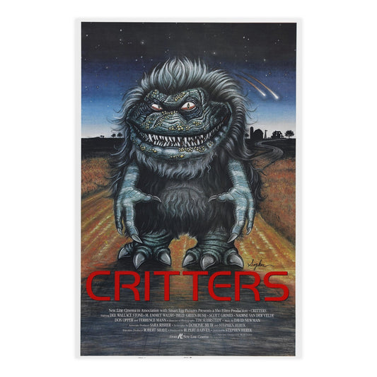 CRITTERS 1986 - Paper Movie Poster-24″ x 36″ (Vertical)-The Sticker Space