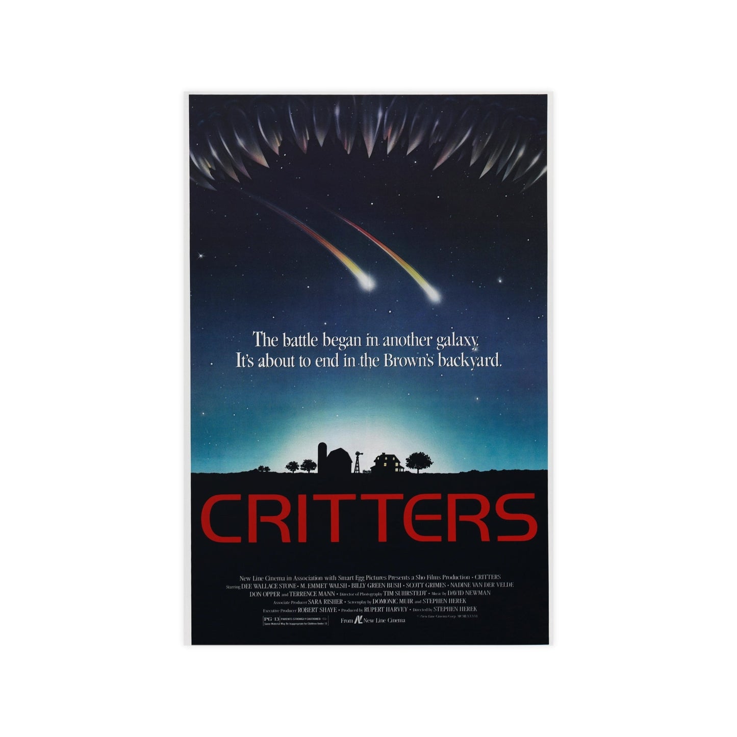 CRITTERS (2) 1986 - Paper Movie Poster-12″ x 18″ (Vertical)-The Sticker Space