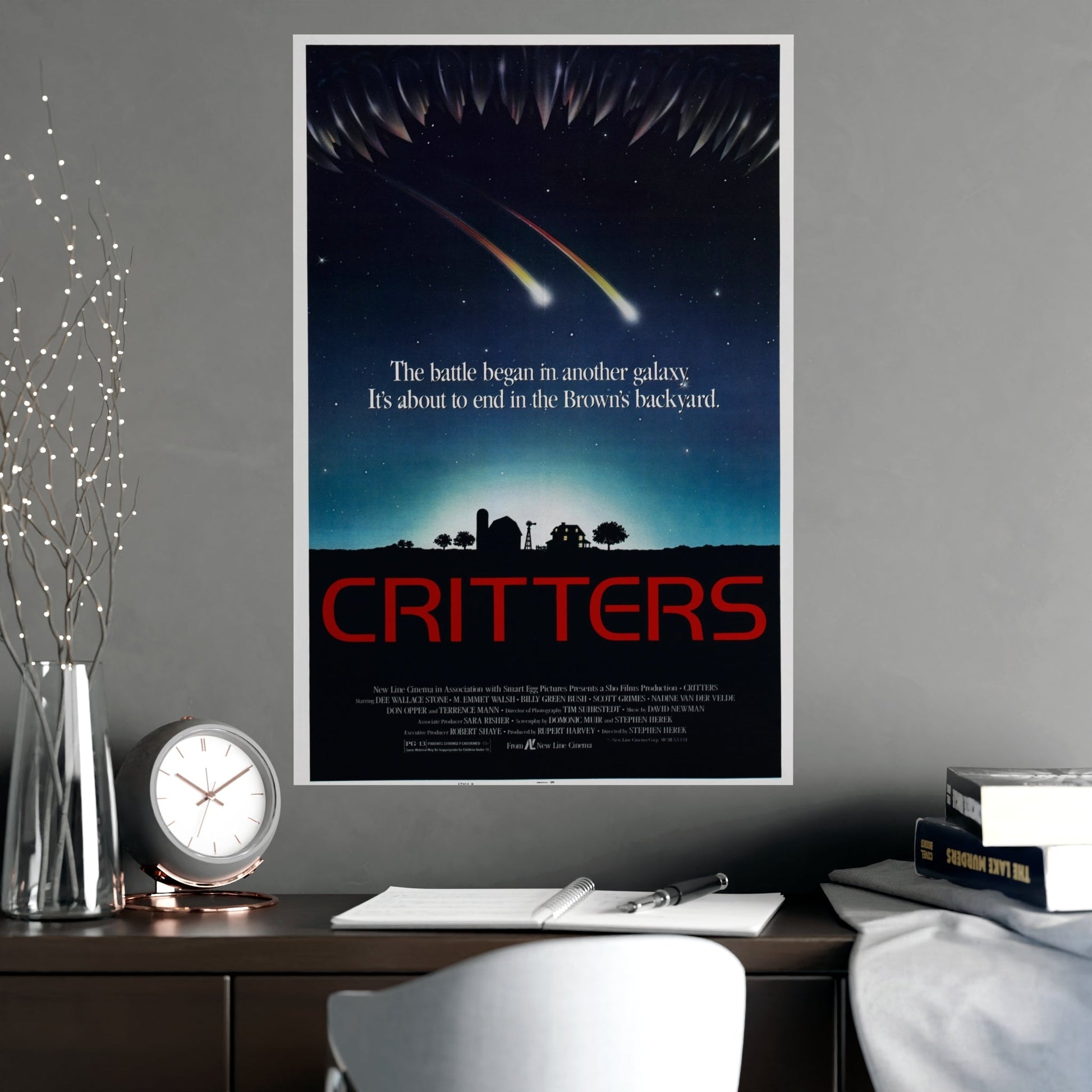 CRITTERS (2) 1986 - Paper Movie Poster-The Sticker Space
