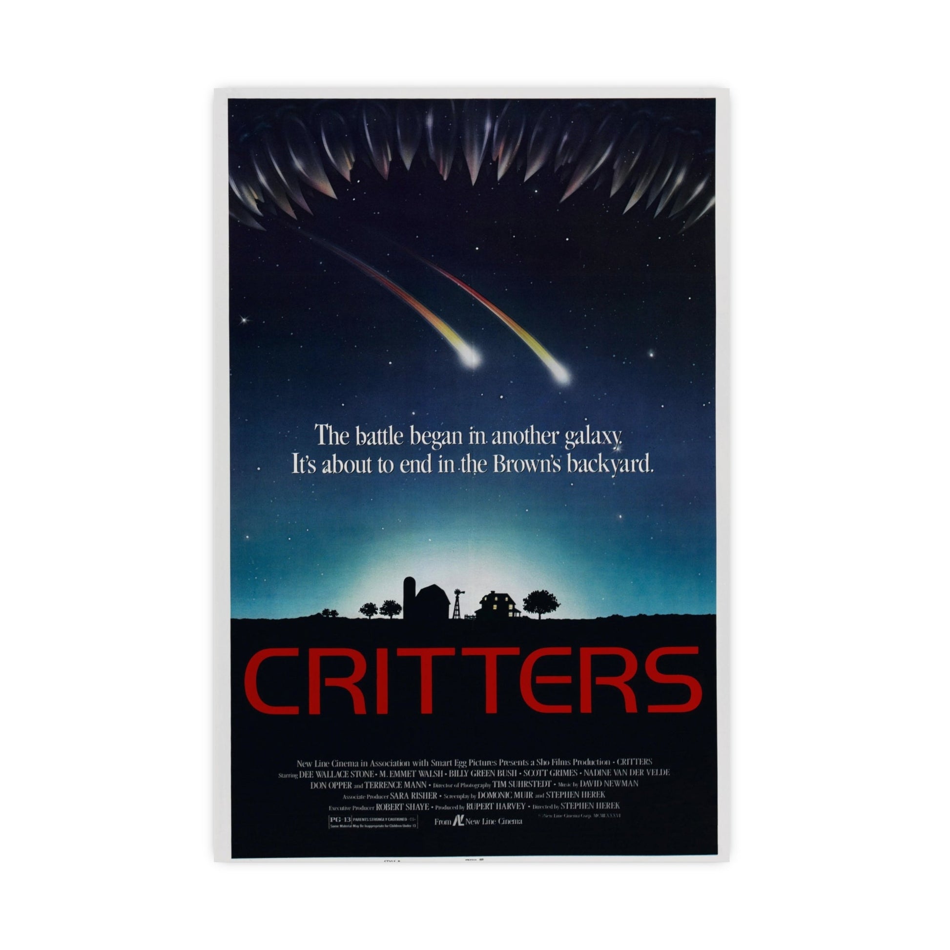 CRITTERS (2) 1986 - Paper Movie Poster-20″ x 30″ (Vertical)-The Sticker Space
