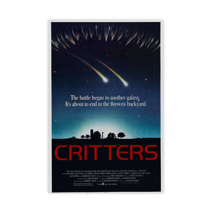 CRITTERS (2) 1986 - Paper Movie Poster-20″ x 30″ (Vertical)-The Sticker Space