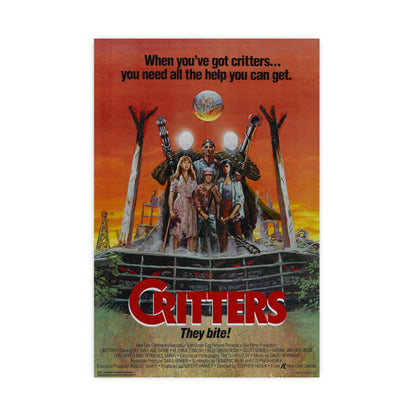 CRITTERS (3) 1986 - Paper Movie Poster-20″ x 30″ (Vertical)-The Sticker Space