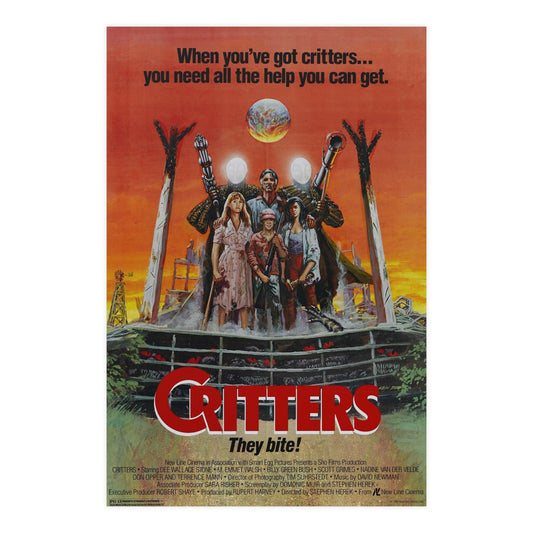 CRITTERS (3) 1986 - Paper Movie Poster-24″ x 36″ (Vertical)-The Sticker Space