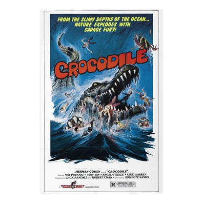 CROCODILE (CHORAKHE) 1979 - Paper Movie Poster-24″ x 36″ (Vertical)-The Sticker Space