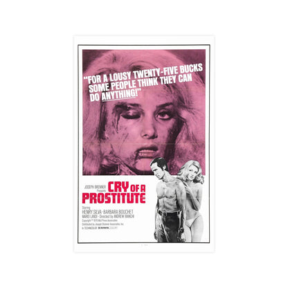 CRY OF A PROSTITUTE 1974 - Paper Movie Poster-11″ x 17″ (Vertical)-The Sticker Space