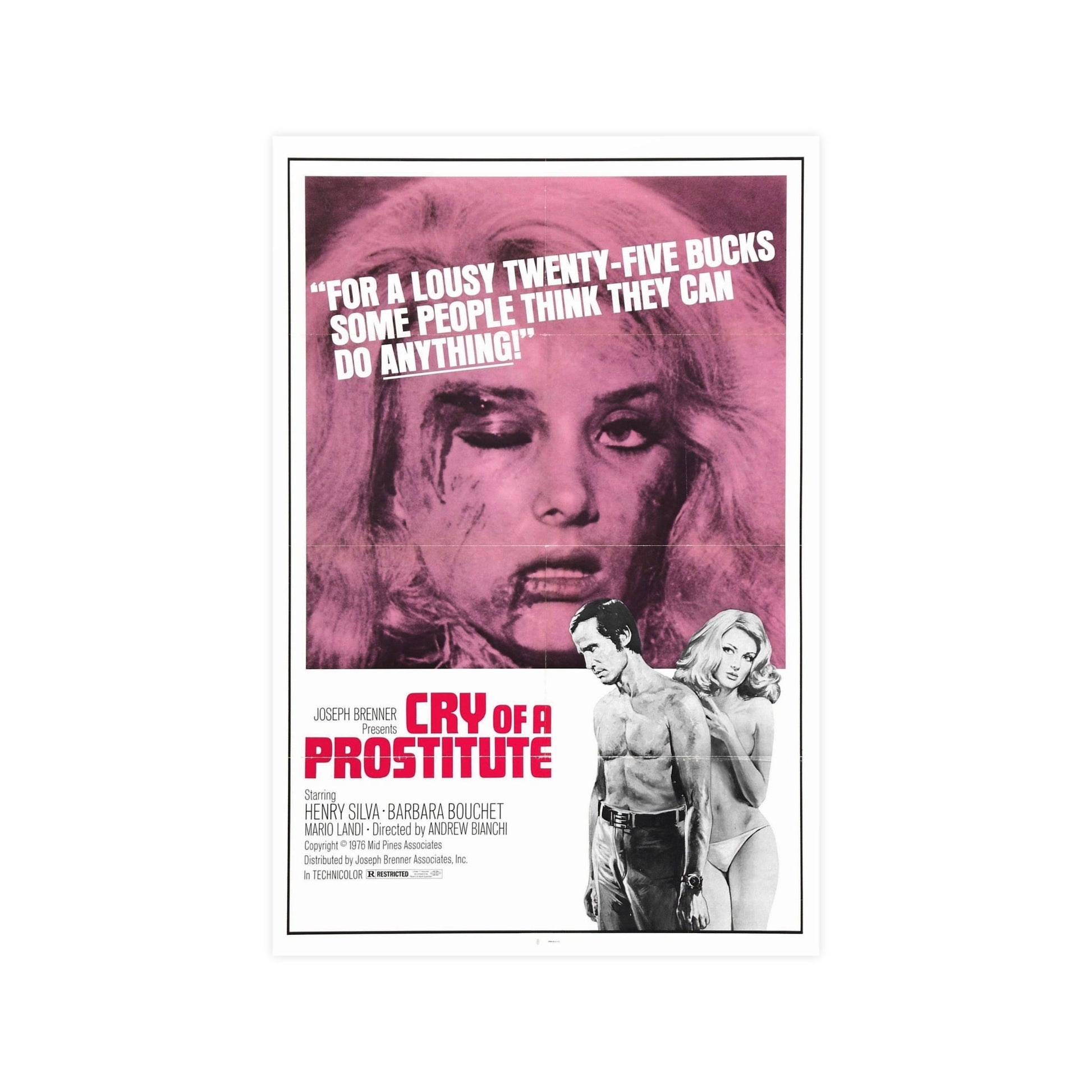CRY OF A PROSTITUTE 1974 - Paper Movie Poster-12″ x 18″ (Vertical)-The Sticker Space