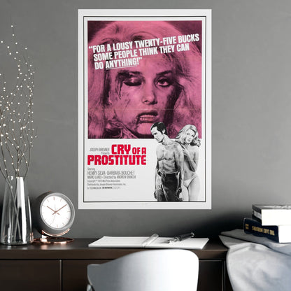 CRY OF A PROSTITUTE 1974 - Paper Movie Poster-The Sticker Space