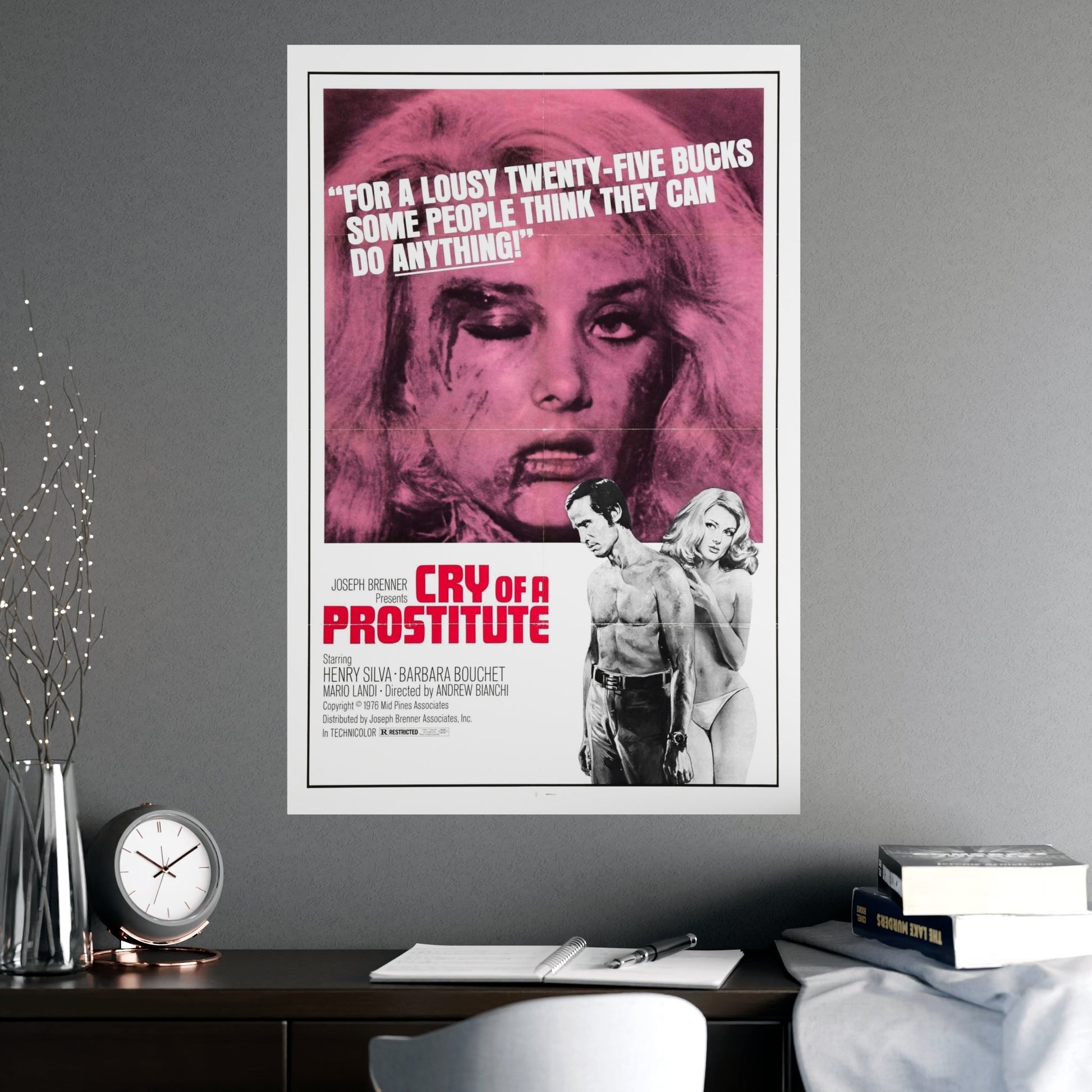 CRY OF A PROSTITUTE 1974 - Paper Movie Poster-The Sticker Space
