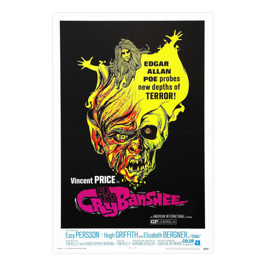 CRY OF THE BANSHEE 1970 - Paper Movie Poster-24″ x 36″ (Vertical)-The Sticker Space