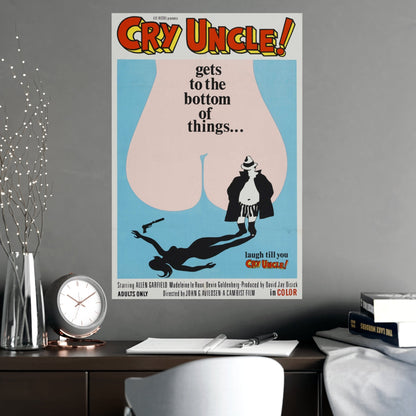 CRY UNCLE! 1971 - Paper Movie Poster-The Sticker Space