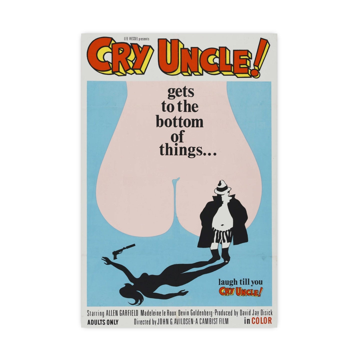 CRY UNCLE! 1971 - Paper Movie Poster-16″ x 24″ (Vertical)-The Sticker Space