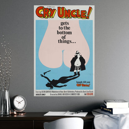 CRY UNCLE! 1971 - Paper Movie Poster-The Sticker Space