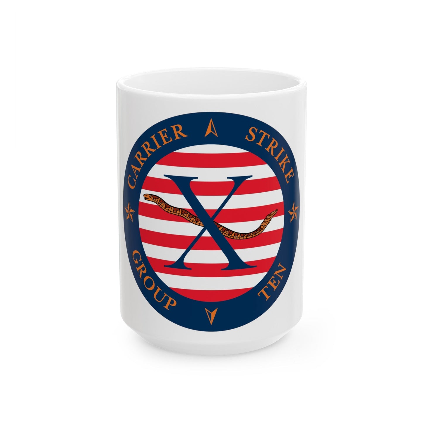 CSG 10 (U.S. Navy) White Coffee Mug-15oz-The Sticker Space