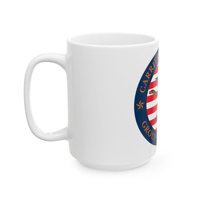 CSG 10 (U.S. Navy) White Coffee Mug-The Sticker Space