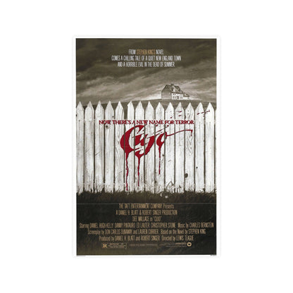 CUJO (TEASER) 1983 - Paper Movie Poster-12″ x 18″ (Vertical)-The Sticker Space