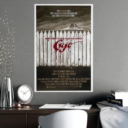 CUJO (TEASER) 1983 - Paper Movie Poster-The Sticker Space