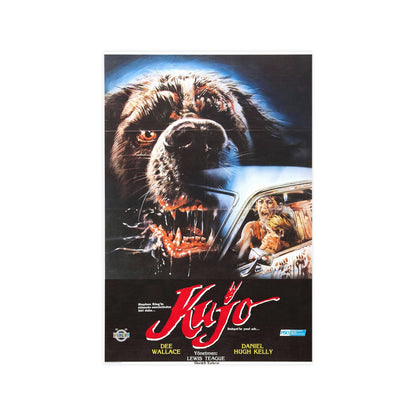 CUJO (TURKISH) 1983 - Paper Movie Poster-12″ x 18″ (Vertical)-The Sticker Space