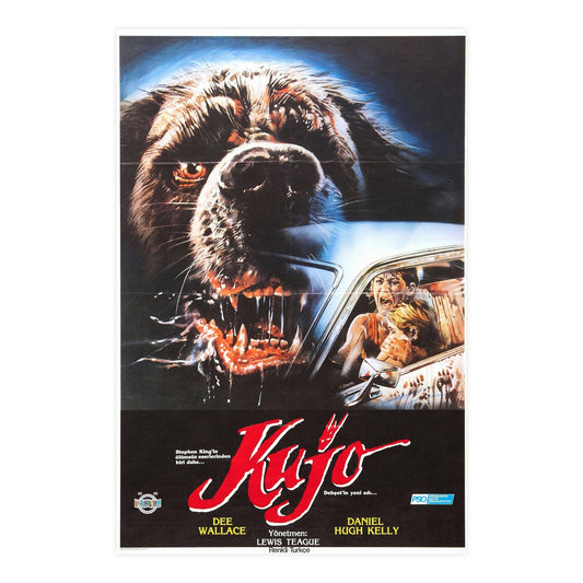 CUJO (TURKISH) 1983 - Paper Movie Poster-24″ x 36″ (Vertical)-The Sticker Space