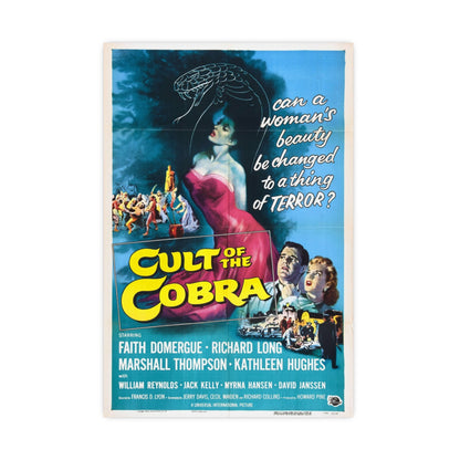 CULT OF THE COBRA 1955 - Paper Movie Poster-16″ x 24″ (Vertical)-The Sticker Space