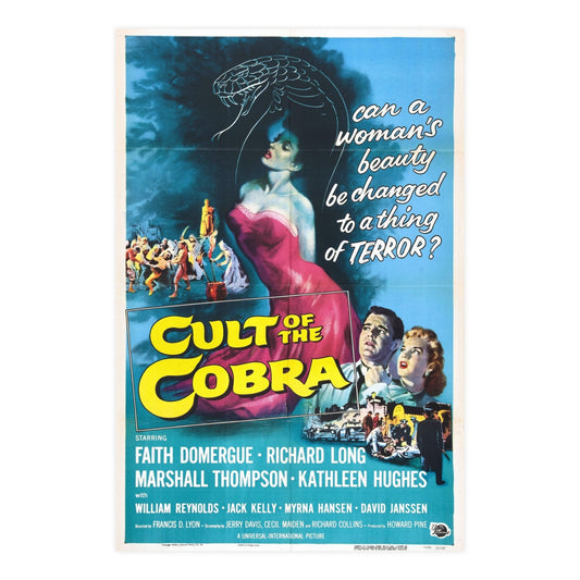CULT OF THE COBRA 1955 - Paper Movie Poster-24″ x 36″ (Vertical)-The Sticker Space