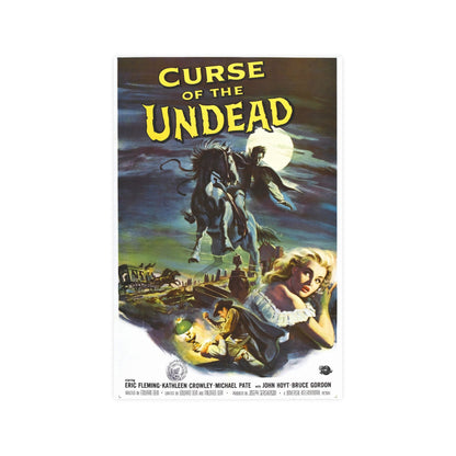 CURSE OF THE UNDEAD 1959 - Paper Movie Poster-12″ x 18″ (Vertical)-The Sticker Space