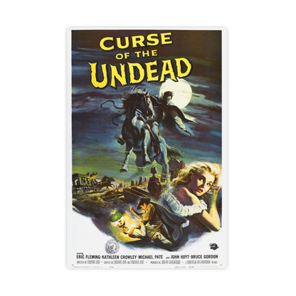 CURSE OF THE UNDEAD 1959 - Paper Movie Poster-20″ x 30″ (Vertical)-The Sticker Space
